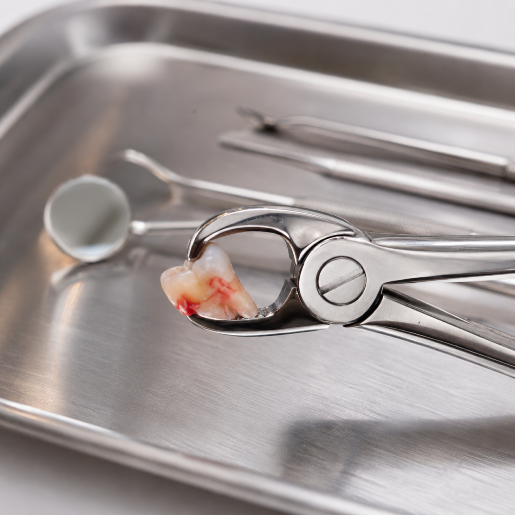 extraccion de dientes en niños
